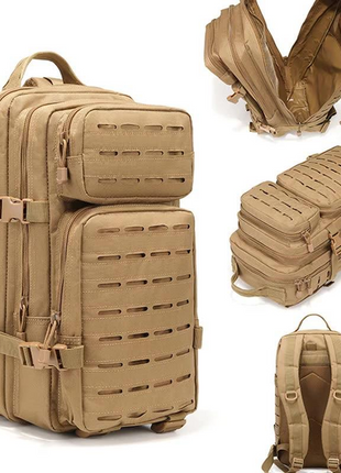 Tactical Assault Pack Backpack 45×27×26 cm – 30 L Nylon MOLLE Rucksack