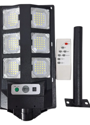 Solar Sensor Wall Light 42.5cm with Remote Control, ABS Outdoor Sconce, Black, Solar-Powered