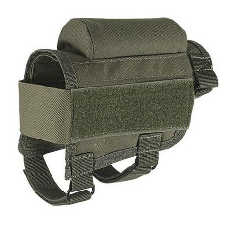 Tactical Utility Pouch with Cheek Padding – 800D Nylon – Triple Strap – Removable Carrier