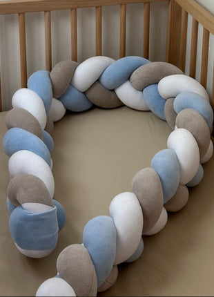 1.5m Soft Knot Bed Guard – Baby Safety Cushion