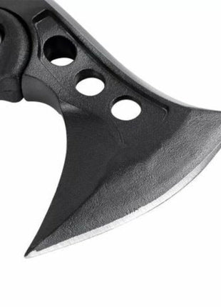 Outdoor Camping Axe 19 cm × 40 cm – 440 Stainless Steel Double‑Blade, Black