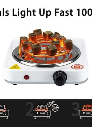 Single Plate Electric Stove Portable 1000W Coil Hot Plate  Meta Description