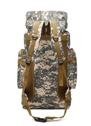 80L Tactical Hiking Backpack – Waterproof 600D Oxford