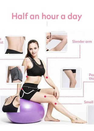 Anti-Burst Gym Body Ball  Non-Slip Exercise Ball for Yoga Pilates Core Balance Stability Training Home Workouts