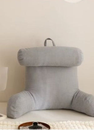 Large Backrest Reading & Lounging Pillow 72×45×58 cm – Cotton Cover, Combination Fill, Neck & Lumbar Support (Multiple Colours)
