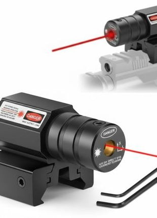 Red Laser Sight 650 nm <1 mW, Metal Housing, Battery & Tools Included