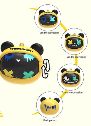 Face Change Bluetooth Earphones G05D 30mAh Battery + 200mAh Dock – Bluetooth 5.4, Type-C Charging, 10–15m Range