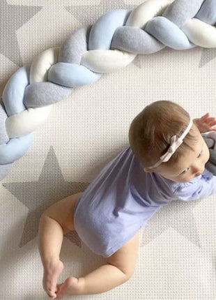 1.5m Soft Knot Bed Guard – Baby Safety Cushion