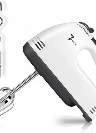270W Hand Mixer, 7 Speeds, 2 Beaters and 2 Dough Hooks, 220–240V