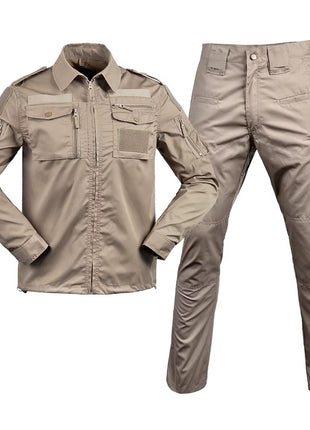 Tactical Uniform Set – Long Sleeve Shirt & Cargo Pants, Poly‑Cotton 35/65, Camouflage & Solid Colours
