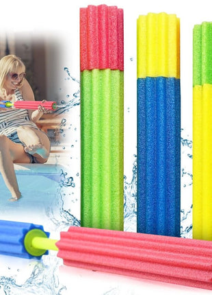 Foam Water Gun  – 35.5 cm Foam Sprayers for Kids – Multi‑Colour Summer Beach & Pool Toy