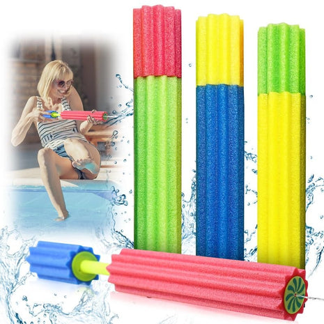 Foam Water Gun  – 35.5 cm Foam Sprayers for Kids – Multi‑Colour Summer Beach & Pool Toy