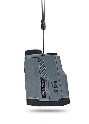 Laser Rangefinder 650Yd 6X Monocular with Slope, Height & Flag Lock – Waterproof – LS-650 – Grey