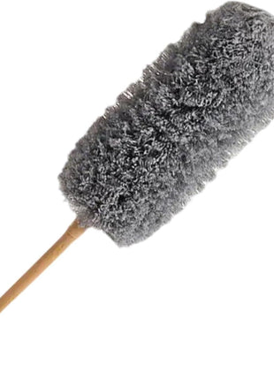 Microfiber Feather Duster  – Washable Bendable Dusting Wand with Bamboo Handle