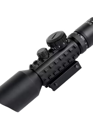 Tactical Rifle Scope 3–10x42mm Illuminated Reticle – Waterproof Shockproof – Picatinny Mount – Black