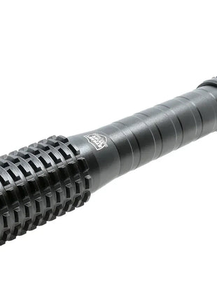 Self‑Defense Studded Baton Stun Gun Flashlight – 3000 kV, Rechargeable Aluminium Alloy Torch, Compact 37 × 4 × 4 cm