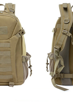 Tactical Backpack 30x14x50cm 1000D Nylon MOLLE Assault Pack – Hydration Compatible, Laptop Pouch, Adjustable Straps – Multi-Colour