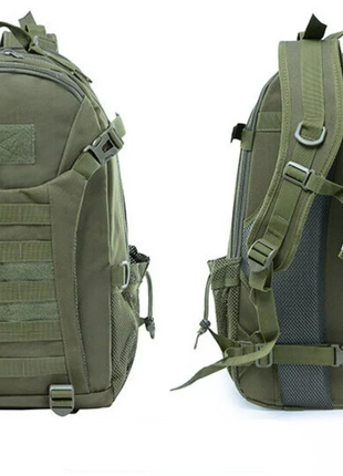 Tactical Backpack 30x14x50cm 1000D Nylon MOLLE Assault Pack – Hydration Compatible, Laptop Pouch, Adjustable Straps – Multi-Colour