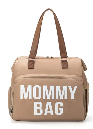 Mommy Diaper Bag 40x17x35cm Waterproof Oxford – 4-in-1 Backpack Tote with Wet/Dry Compartment