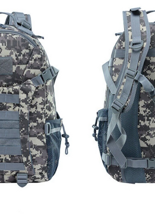 Tactical Backpack 30x14x50cm 1000D Nylon MOLLE Assault Pack – Hydration Compatible, Laptop Pouch, Adjustable Straps – Multi-Colour