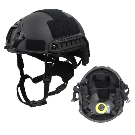 Tactical ABS Helmet – FAST High‑Cut Style – 58‑62 cm Fit – 4 Colours