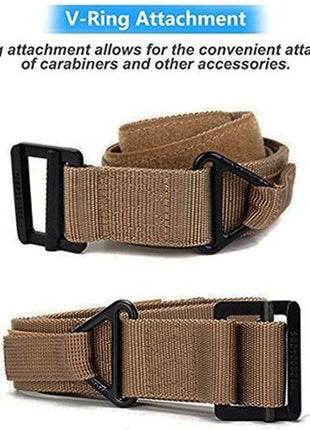 Nylon Tactical Belt 120cm – Quick-Adjust Locking Fit – Unisex