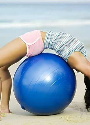 Anti-Burst Gym Body Ball  Non-Slip Exercise Ball for Yoga Pilates Core Balance Stability Training Home Workouts
