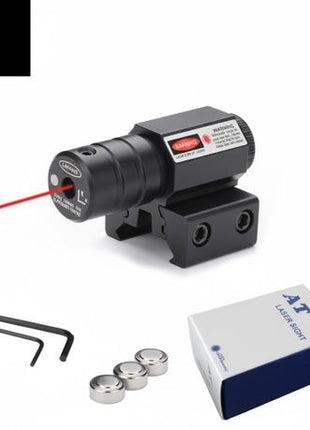 Red Laser Sight 650 nm <1 mW, Metal Housing, Battery & Tools Included