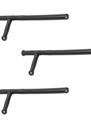T Stick Baton 60 cm ABS Support Stick – Lightweight Durable Build with Non-Slip Grip – Black