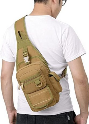 Tactical Sling Backpack 15L Oxford Nylon – Concealed Carry Holster