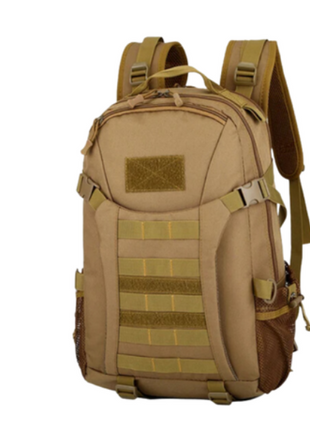 Tactical Backpack 30x14x50cm 1000D Nylon MOLLE Assault Pack – Hydration Compatible, Laptop Pouch, Adjustable Straps – Multi-Colour