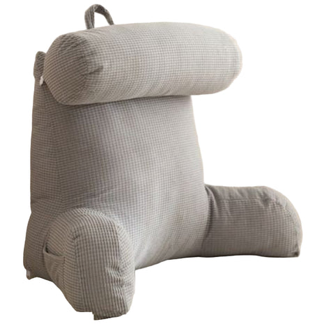 Large Backrest Reading & Lounging Pillow 72×45×58 cm – Cotton Cover, Combination Fill, Neck & Lumbar Support (Multiple Colours)