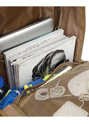 Military‑Type Hiking Camping Backpack 600D Oxford Fabric with MOLLE Webbing