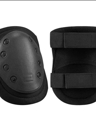 Tactical Knee & Elbow Pad Set – High‑Impact EVA & Rubber Composite Caps – Adjustable Strap Fit – Black