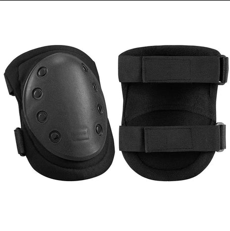 Tactical Knee & Elbow Pad Set – High‑Impact EVA & Rubber Composite Caps – Adjustable Strap Fit – Black