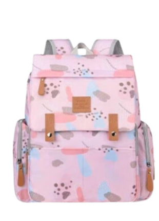 Diaper Backpack Bag 25L Waterproof, Bottle Holders & Wipe Pocket – MS-24.