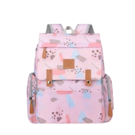Diaper Backpack Bag 25L Waterproof, Bottle Holders & Wipe Pocket – MS-24.