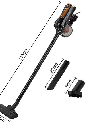 3-in-1 Corded Stick Vacuum Cleaner, 600W, 500ml Dust Box, Washable Cyclone Filter