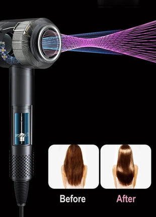 Hair Dryer 2000 W ABS Supersonic‑Style with Attachments