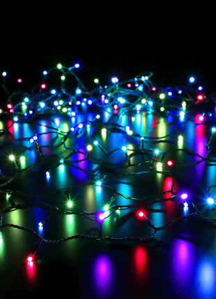 100 LED 10 m Multi-Function String Lights, 55 W Decorative Lights for Christmas, Weddings, Parties & Indoor Seasonal Decoration