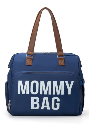 Mommy Diaper Bag 40x17x35cm Waterproof Oxford – 4-in-1 Backpack Tote with Wet/Dry Compartment