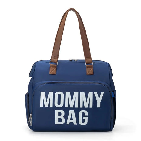 Mommy Diaper Bag 40x17x35cm Waterproof Oxford – 4-in-1 Backpack Tote with Wet/Dry Compartment