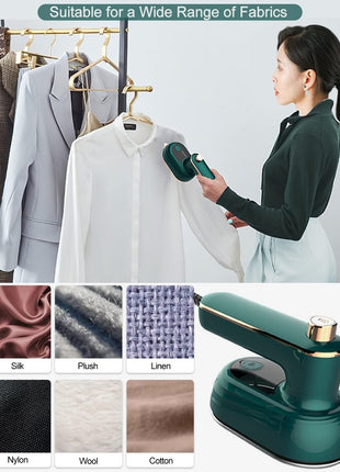 Portable Electric Mini Iron for Clothes, Heat Transfer Vinyl & Crafts, Constant Temperature, Foldable Travel Iron (Copy)