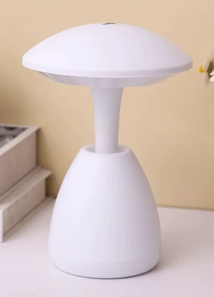 Rechargeable LED Mushroom Table Lamp with Touch Control, 3 Light Modes, 3000K-7000K, 1200mAh Battery