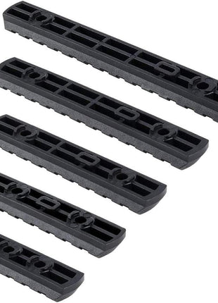 M-LOK Picatinny Rail Adapter Set – 5-Slot to 13-Slot – Lightweight Polymer – Fits Standard M-LOK Systems