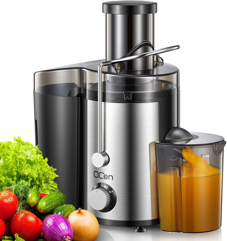 800W Centrifugal Juicer Machine – Dual Speed, Wide Mouth, Safety Lock & Overload Protection
