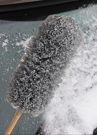Microfiber Feather Duster  – Washable Bendable Dusting Wand with Bamboo Handle