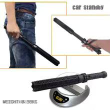Tactical Flashlight 35.5cm – T6063-T6 Aluminum – 5 Modes, Telescopic Zoom, IPX6 – Black