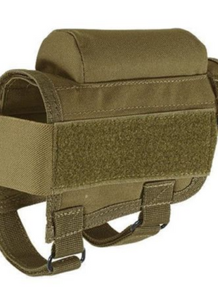 Tactical Utility Pouch with Cheek Padding – 800D Nylon – Triple Strap – Removable Carrier