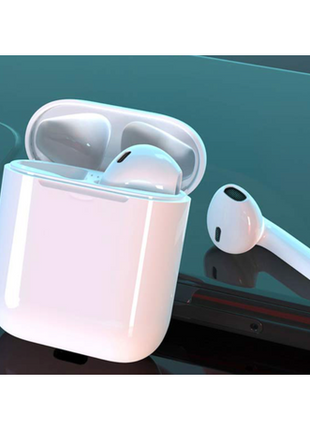 InPods Wireless Bluetooth 5.3 Earphones with Charging Case, Touch Control, Android & iOS Compatible -White